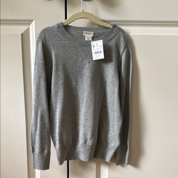 J. Crew Other - 4/5 J Crew Boys 100% Cotton Gray Sweater